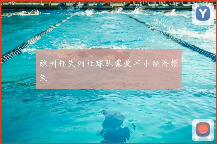 欧洲杯失利让球队蒙受不小经济损失