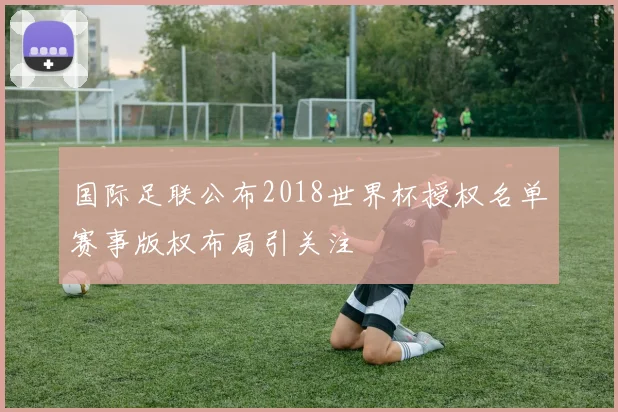 国际足联公布2018世界杯授权名单赛事版权布局引关注